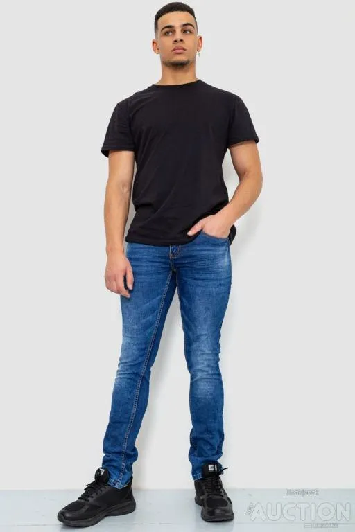 Купити Джинсі мужские, цвет синий, 243R4038