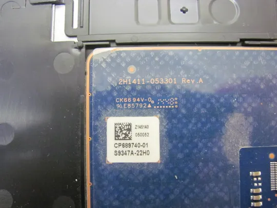 номер0967-1  кришка панель корпус топкейс палмрест тачпад для Fujitsu Lifebook U745   оригінал в Україні