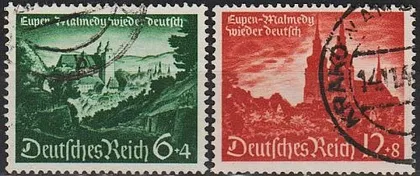 фото, 1940 - Рейх - Ейпен і Малмеді Mi.748-49  _7.50 €