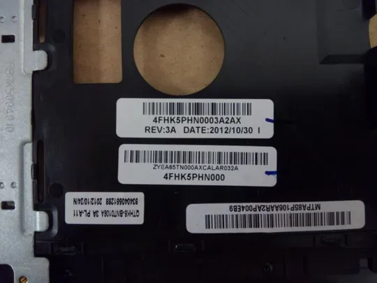 №317-3 панель палмрест 4FHK5PHN000 для Sony Vaio SVE151 SVE151J11M оригінал З аукціону