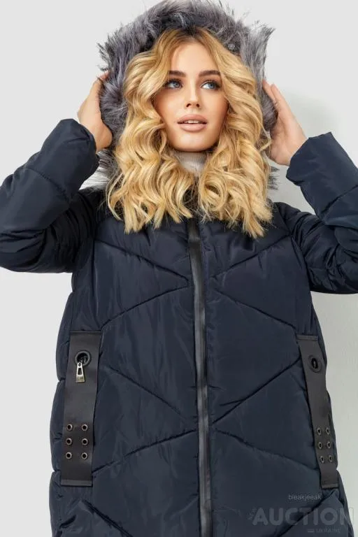 Куртка женская, цвет темно-синий, 235R17007 Де купити