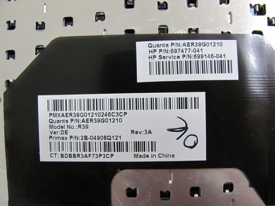 номер0163-17 клавіатура робоча,keyboard AER39G01210 697477-041 699146-041  для HP Pavilion G7 G7-2000  G6-2000  оригінал Недорого