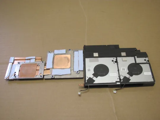 Купити номер0977-14 система охолодження Кулер Охолоджувальний блок Охолоджувальна система Кулери та системи охолодження Охолодження материнської плати cooling system AT3MM005ZAL 028WXW для DELL Precision 7670  оригінал