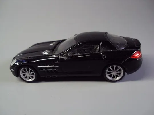 машинка mercedes mclaren slr черный 1:43 высота 3,2 см, длина 10,5 см №9493 Характеристики
