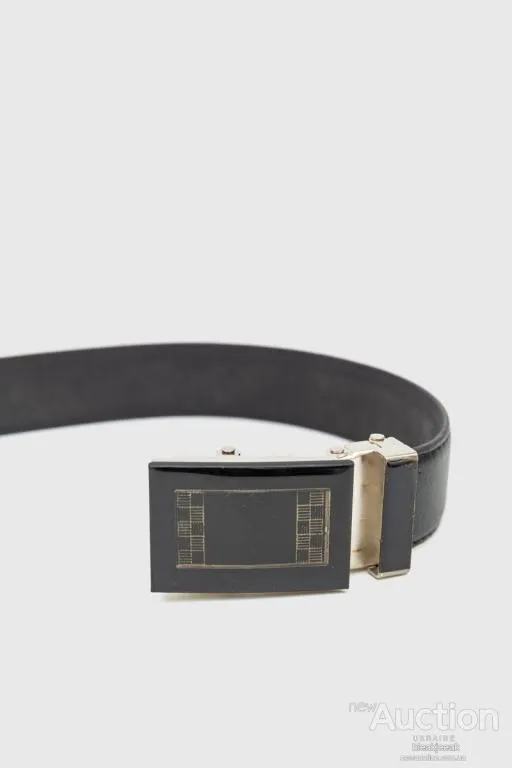 Ремень мужской классический, цвет черный, 196R3511A-11 З аукціону