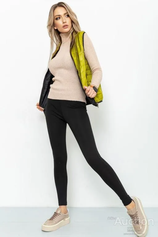 Жилетка женская, цвет оливковый, 182R31398 Де купити