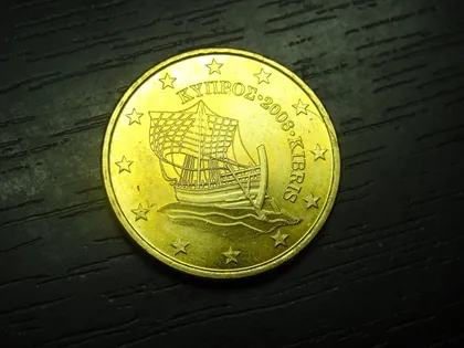 фото, 50 євроцентів Кіпр 2008 UNC