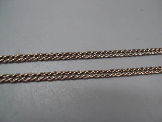 Цепочка унисекс цепь серебро 925 проба Украина вес 8,57 г длина 53,2 см, ширина 3 мм №15108 Ціна
