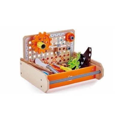 Конструктор Hape Junior Inventor Инструменты для экспериментов 32 элемента (E3029) Інтернет-аукціон