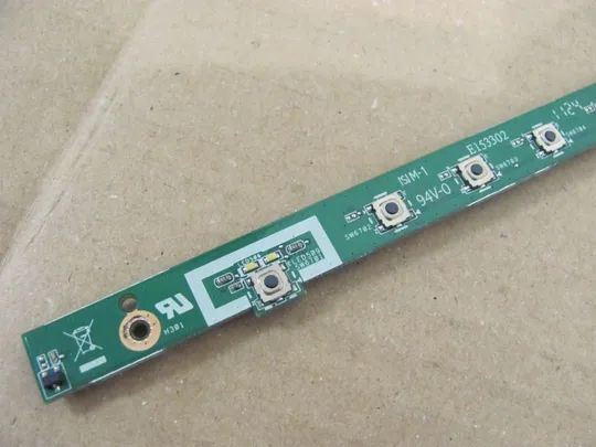 521-20 плата кнопок 69N0K3K10B01 для ASUS N53S N53J N53 оригінал З аукціону
