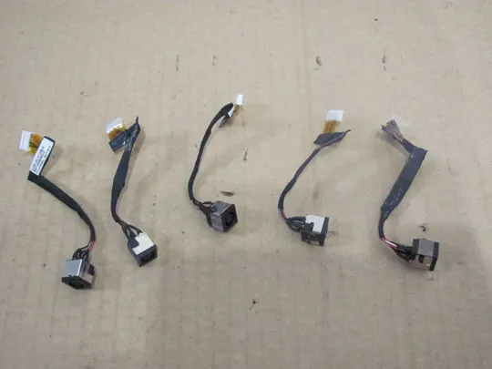 номер0033-12 роз'єм живлення 350712Q00-600-G для HP ProBook 6560b 6565b 6570b EliteBook 8560P 8565B Роз'єм зарядки Гніздо живлення Штекера живлення Зарядний порт Роз'єм адаптера живлення power connector Ціна