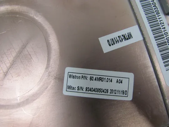 413-4  Кришка панель палмрест 60.4MR01.014 для  SONY VAIO  SVE17 SVE171   оригінал Торговий майданчик