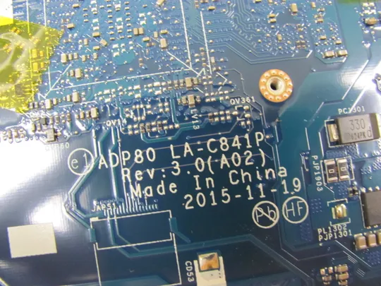 645-13 материнська плата  ADP80 LA-C841P 0N98Y6 SR2FU  I7-6820HQ для DELL  LATITUDE E5570  оригінал в Україні