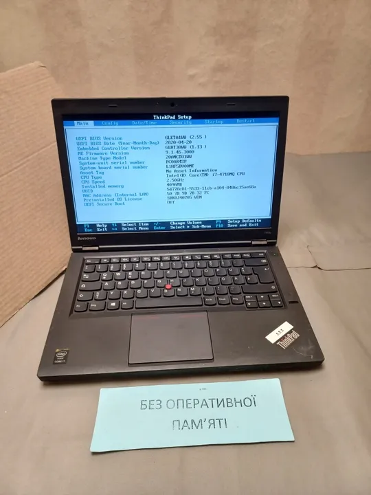 1242 LENOVO THINKPAD T440P  core I7-4710MQ  НІМЕЧЧИНА Ціна