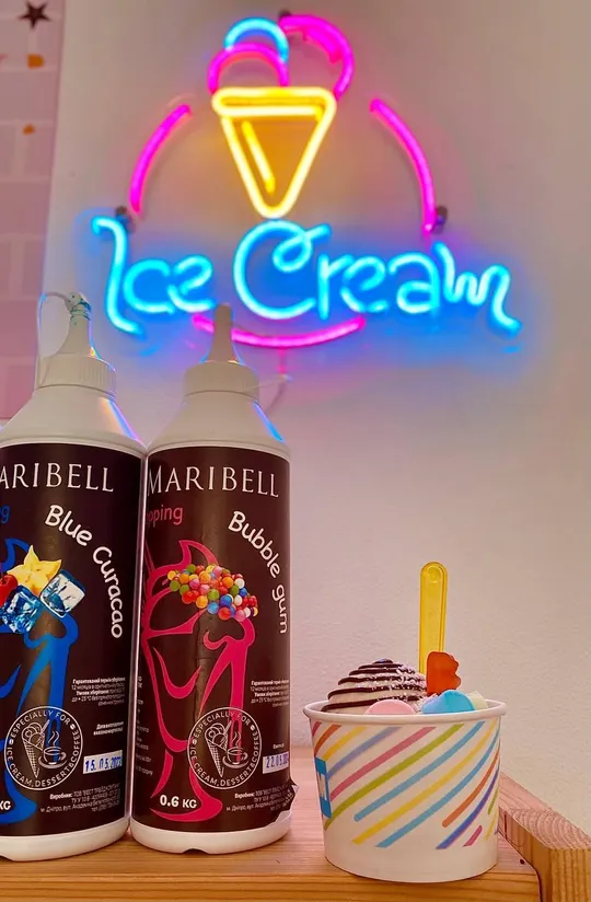 Купити Неоновий світильник Ice Cream 390х340 acr-n000093