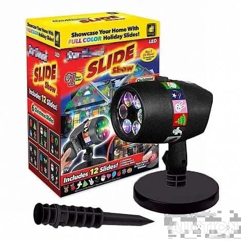 Вуличний лазерний проектор 12 слайдів Ціна