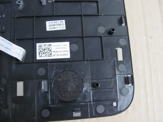42-11 Кришка панель палмрест та тачпад 01GF97 EAGM7009010  для DELL XPS 17 L701X  L702X оригінал Характеристики