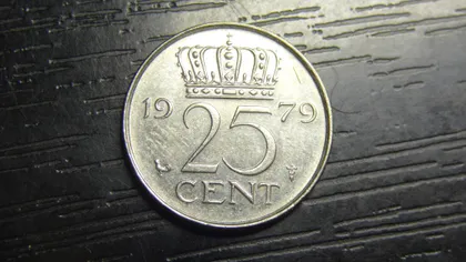 фото, 25 центів 1979 Нідерланди