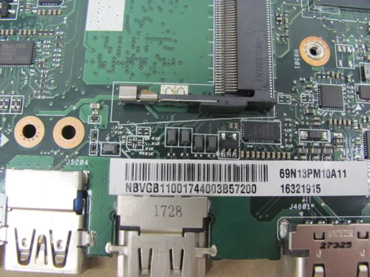 737-1 материнська плата РОБОЧА  SR343  i3-7100U 69N13PM10A11 для Acer TravelMate P2510 оригінал Де купити