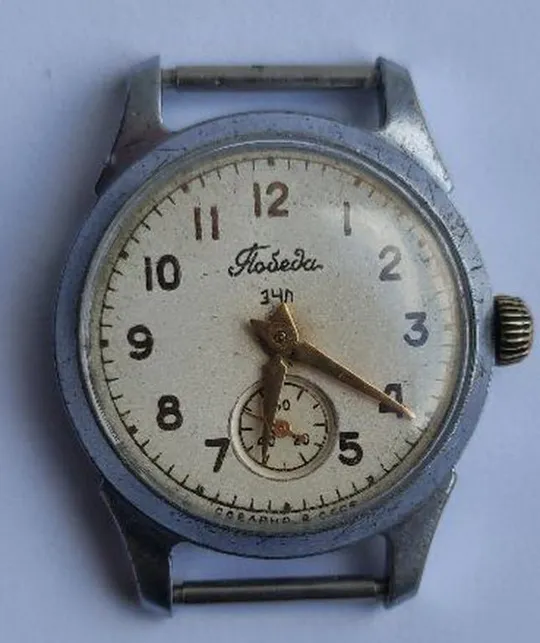 Часы наручные винтажные Победа в рабочем состоянии 1960 гг  knf242 Ціна