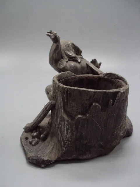 Фигура карандашница шпиатр амур ребенок мальчик путти пепельница высота 12,5 см (№713) Де купити