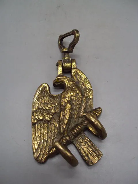 Подвес для барабана бронза Рейх орел подвес барабанщика длина 14,5 см, сам подвес 11 см №14250 Ціна
