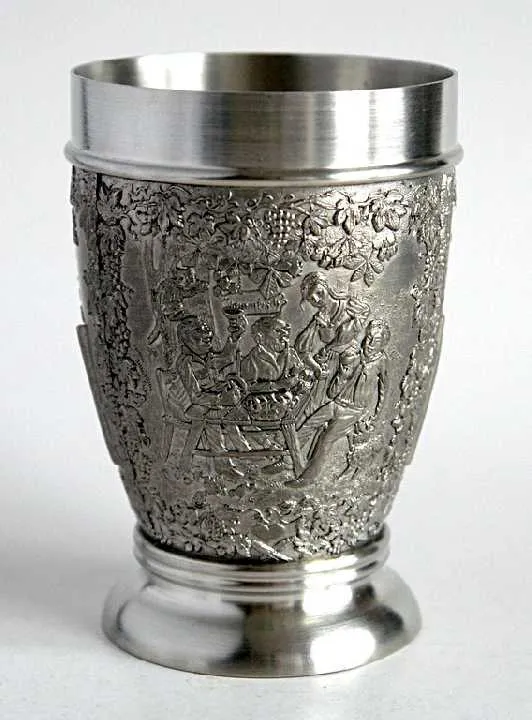 Олов&#039;яний келих Вино 450 мл Zinn95% Німеччина З аукціону