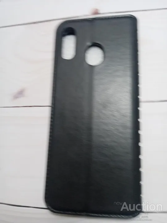 Чохол-книжка Leather Folio (high copy) для Samsung M20  чорний З аукціону