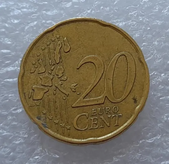 Купити (2771) 20 євроцентів 1999 Франція (20 евроцентов 1999 Франция)