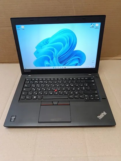 фото, 1712 Lenovo ThinkPad T450 14" HD i5 5300u 2,3Ghz / 8Gb / 128ssd / WebCam / 2 акмулятора + БЖ