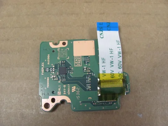 831-23 плата Card Reader FAEPLE4 A4098A для  TOSHIBA TECRA A50 A50-C  Satellite Pro R50-C оригінал З аукціону