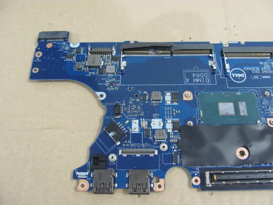 596-18 материнська плата AAZ60 LA-C461P i5-6300U SR2F0 для Dell Latitude E7470 7470 оригінал З аукціону