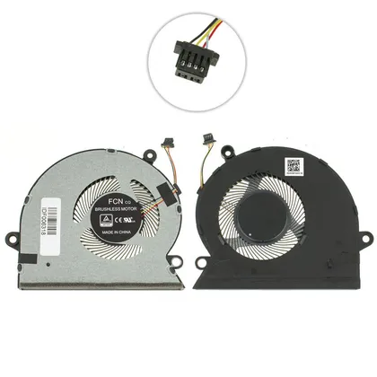 фото, Оригінальний вентилятор для ноутбука ASUS X571LI (CPU+GPU FAN), X571GT, X571GD, X571LH (13NB0NL0M02011) (Кулер)
