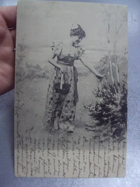 открытка сбор ягод выборг контиолахти 1904 №1553 Ціна