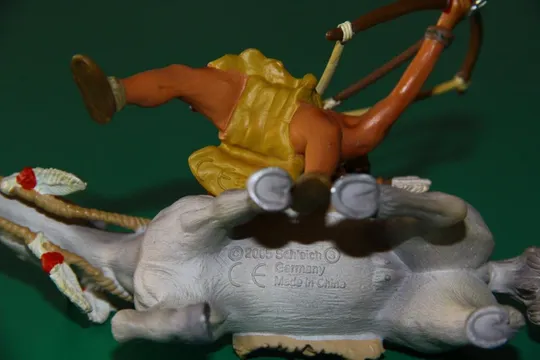 індіанець индеец СІУ з луком на коні SCHLEICH 90-100мм ФРН ФРГ Недорого