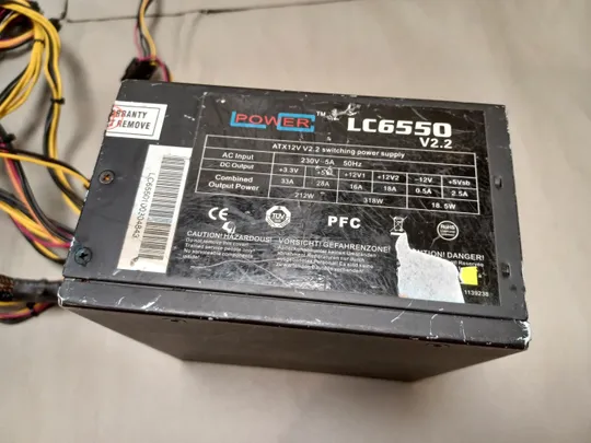 0733 блок живлення для ПК LC POWER LC6550 Інтернет-аукціон