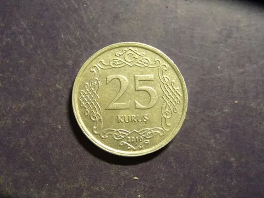 25 курушів 2010 Туреччина Ціна