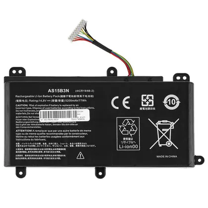 фото, Батарея для ноутбука ACER AS15B3N (Predator 15 G9-591, G9-593) 14.8V 5200mAh Black