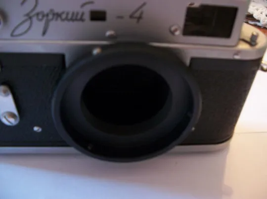 Переходник Адаптер с Объектив Буква А , Мир-10А , Таир-11А ,и др , на Фотоаппарат М-39. Красногорский Де купити