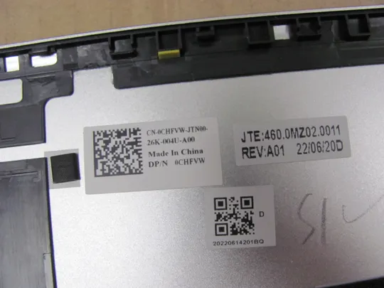 693-1 кришка матриці 0CHFVW 460.0MZ02.0011  для  Dell Inspiron 15 Pro 5510 5515  оригінал Торговий майданчик