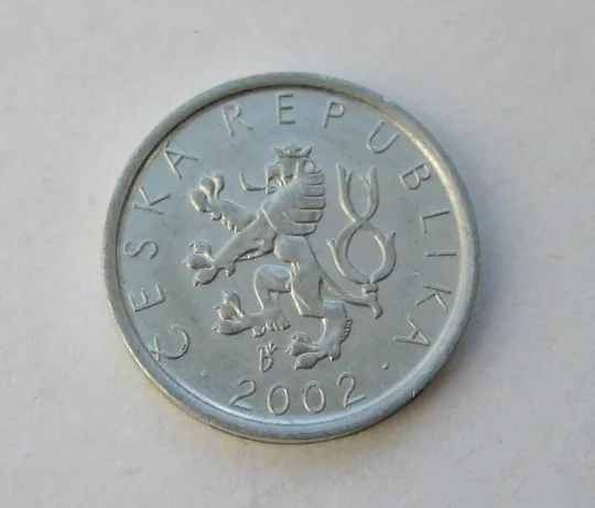 Купити 10 геллеров = 2002 г. = ЧЕХИЯ  #