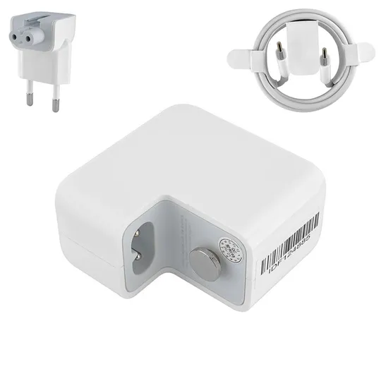Купити Оригінальний блок живлення для ноутбука APPLE TYPE-C 30W, white (с кабелем!) (A1882)