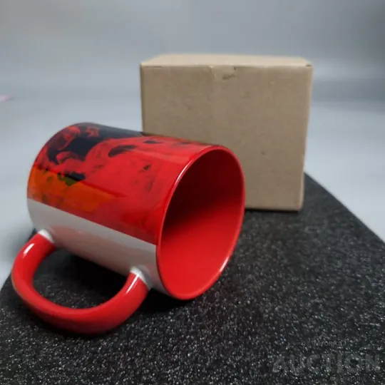 Купити Чашка rust "логотип з чорним та червоним фоном"