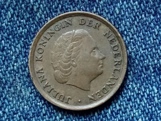 Купити Нидерланды, 1 цент (1967 г.) Фауна. Рыба.