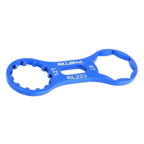 Ключ накидной для обслуживания велосипедных вилок Suntour, 2в1, 8T и 12T Ціна