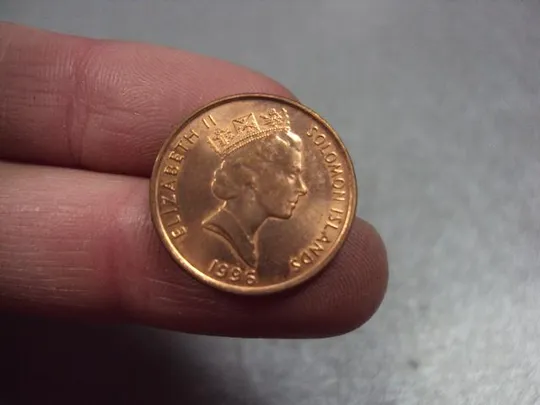 монета соломоновы острова 1 цент 1996 №8521 Продаж