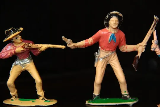 Купити индейцы ковбои (JECSAN) 65-70мм ОРИГИНАЛЫ !!