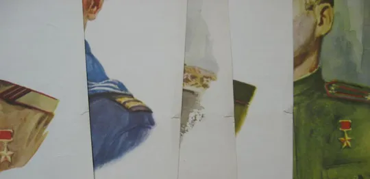 НАБОР ПЛАКАТОВ СССР = ГЕРОИ СОВЕТСКОГО СОЮЗА = 19 листов Де купити