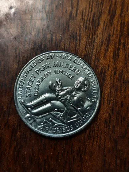 фото, США ¼ долара 2025 Р Стейсі Парк Мілберн
