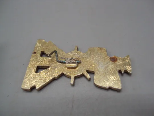 Знак детский контурный капитан с трубой за штурвалом моряк корабль флот штурвал морской волк №17068 З аукціону